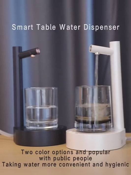 Automatic Desktop Water Dispenser: Portable and Detachable, Type-C Charging, Ideal for Home, Office, and Camping