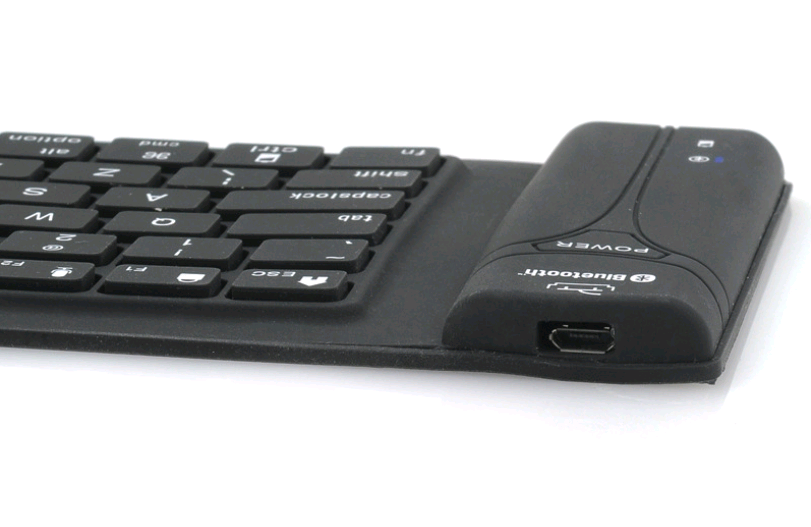 Bluetooth folding silicone keyboard Foldable silicone Bluetooth keyboard waterproof wireless Bluetooth silicone keyboard