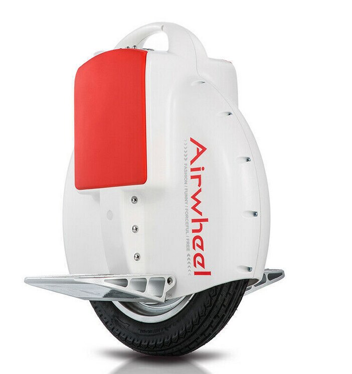 Airwheel X3 Electric Unicycle With 130Wh Battery 9.4mph 14in Tire （White）