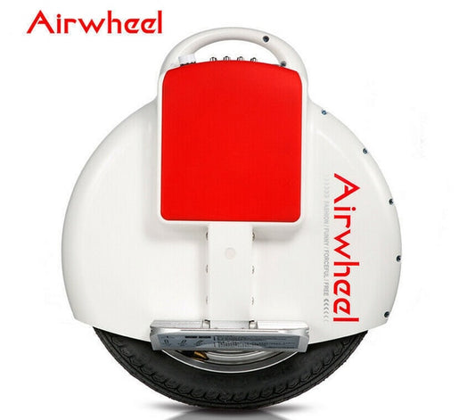 Airwheel X3 Electric Unicycle With 130Wh Battery 9.4mph 14in Tire （White）